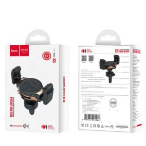 SUPORTE VEICULAR PARA CELULAR HOCO S1 POR INDUÇÃO PHONE HOLDER