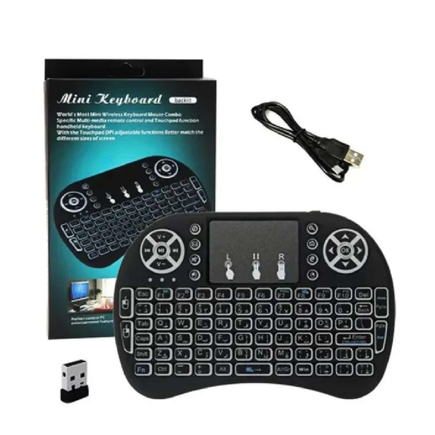 MINI TECLADO MINI KEYBOARD BACKLIT