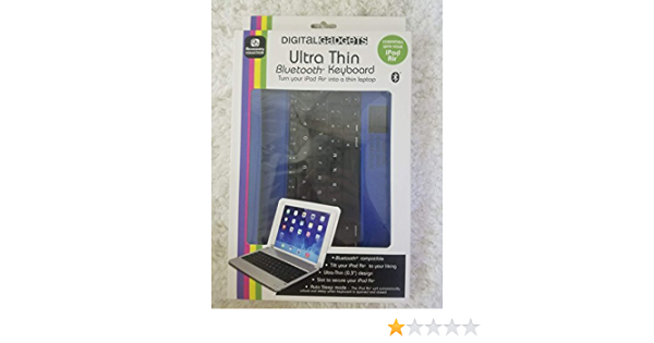 MINI TECLADO DIGITAL GADGETS ULTRA THIN BLUETOOTH KEYBOARD IPAD DGIPA5ABK