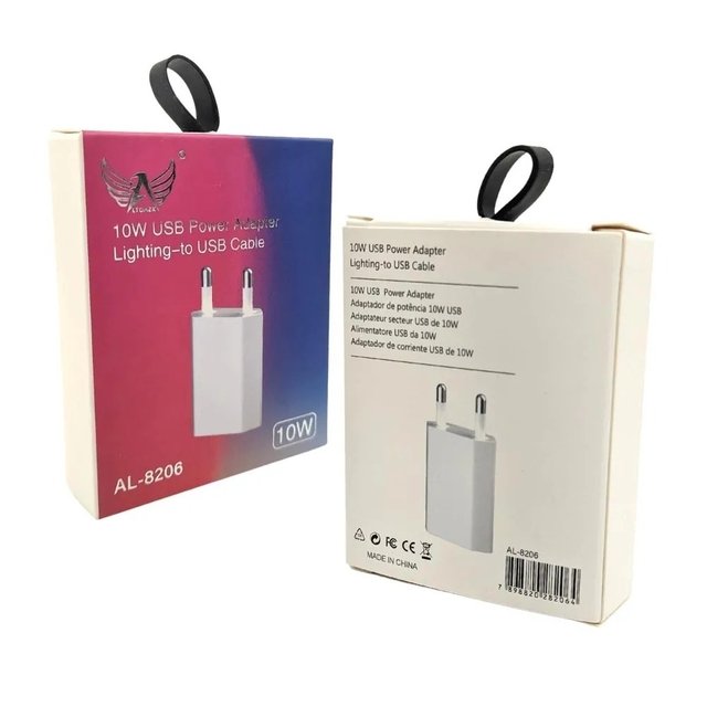 FONTE TIPO USB ALTOMEX AL-8206 12W TURBO