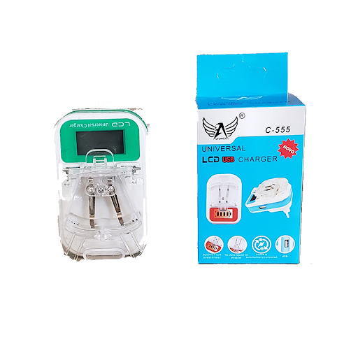 FONTE TIPO USB COM CARREGAMENTO UNIVERSAL PARA BATERIAS ALTOMEX C-555