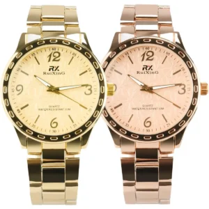 RELÓGIO FEMININO PULSEIRA DE FERRO RUIXING