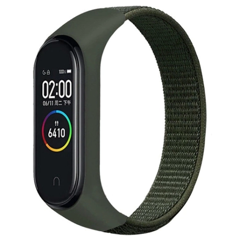 PULSEIRA PARA SMARTWATCH MI BAND 3 / 4 NYLON