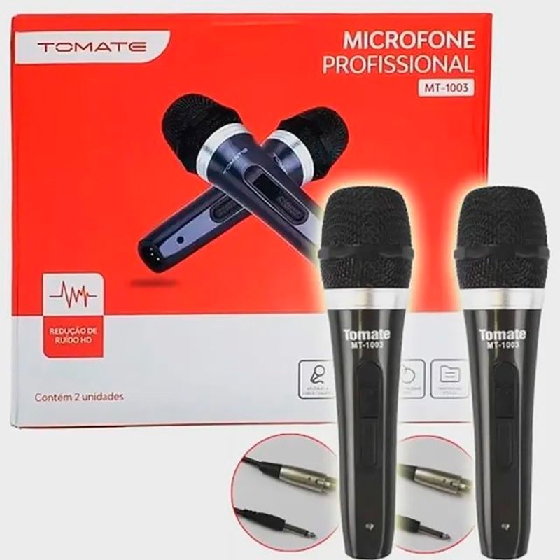 MICROFONE PROFISSIONAL TOMATE MT-1003