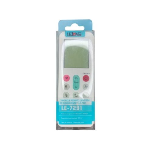CONTROLE REMOTO AR CONDICIONADO UNIVERSAL LE-7291