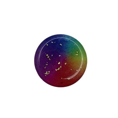 POP SOCKET BOLA PARA CELULAR  DEGRADÊ VERDE/VIOLETA/ROSA