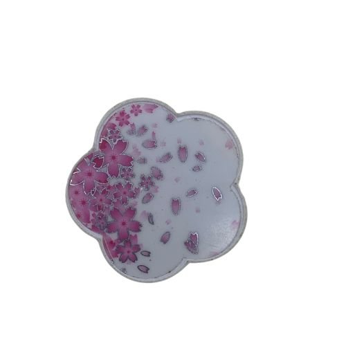 POPSOCKET FLOR PARA CELULAR DEGRADÊ FLOR ROSA COM BRANCO