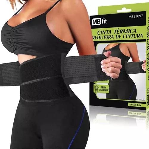 CINTA MODELADORA REDUTORA DE CINTURA MBFIT MB87097