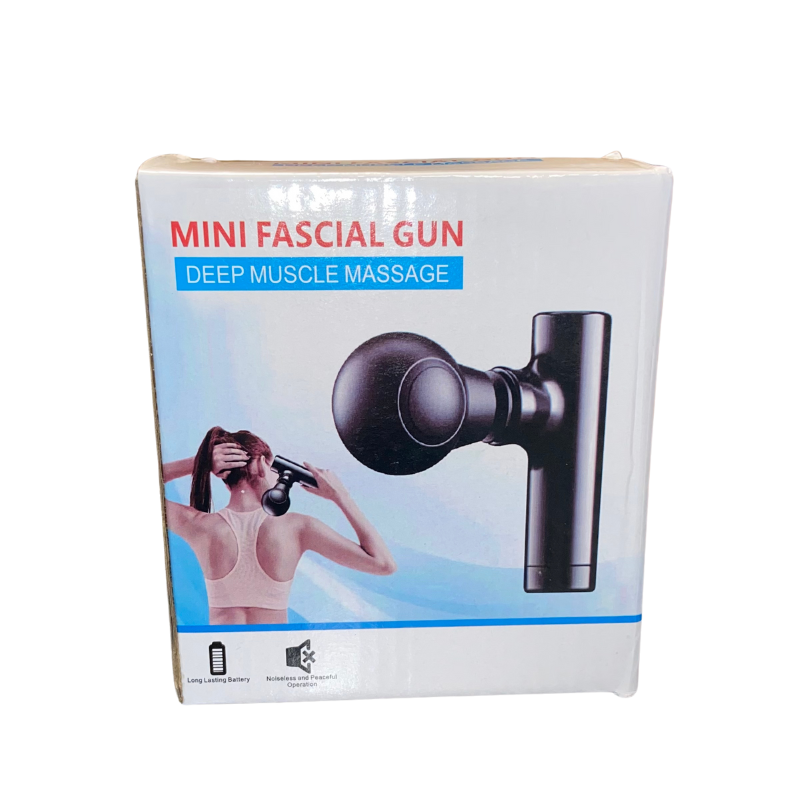 MASSAGEADOR PISTOLA MINI DEEP QZ-53 LSF-003 - POTENTE E PORTÁTIL