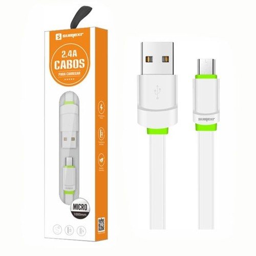 CABO TIPO V8 SUMEXR 2.4A SX-B29-V8*