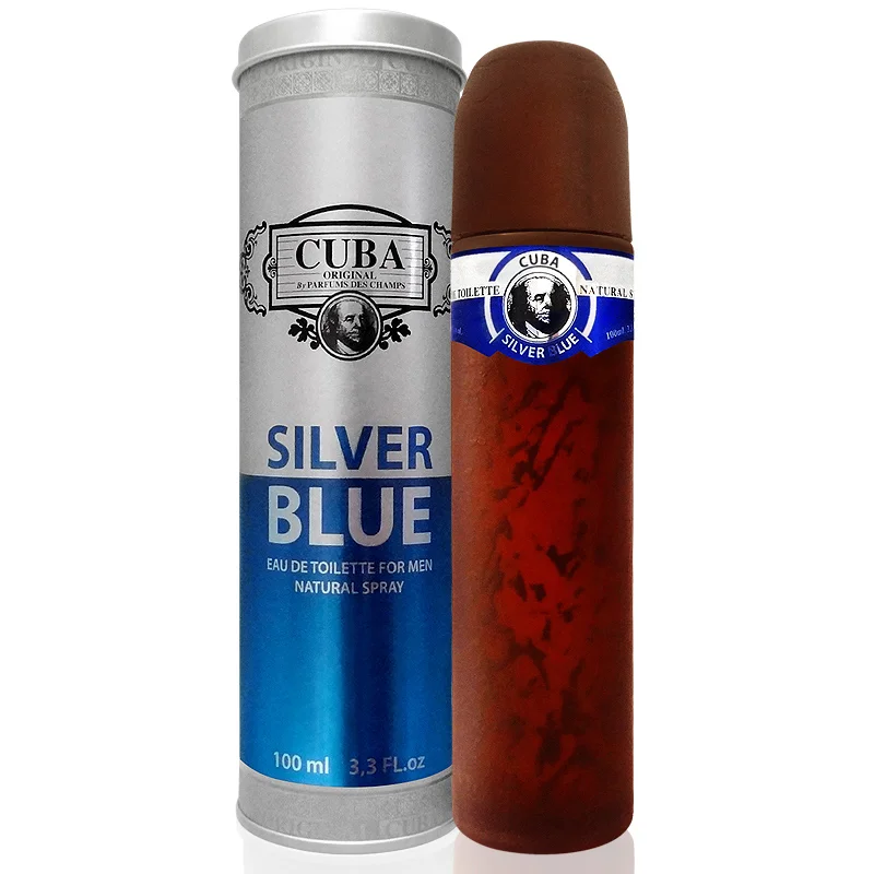 PERFUME CUBA SILVER BLUE 100ML - Imagem 2