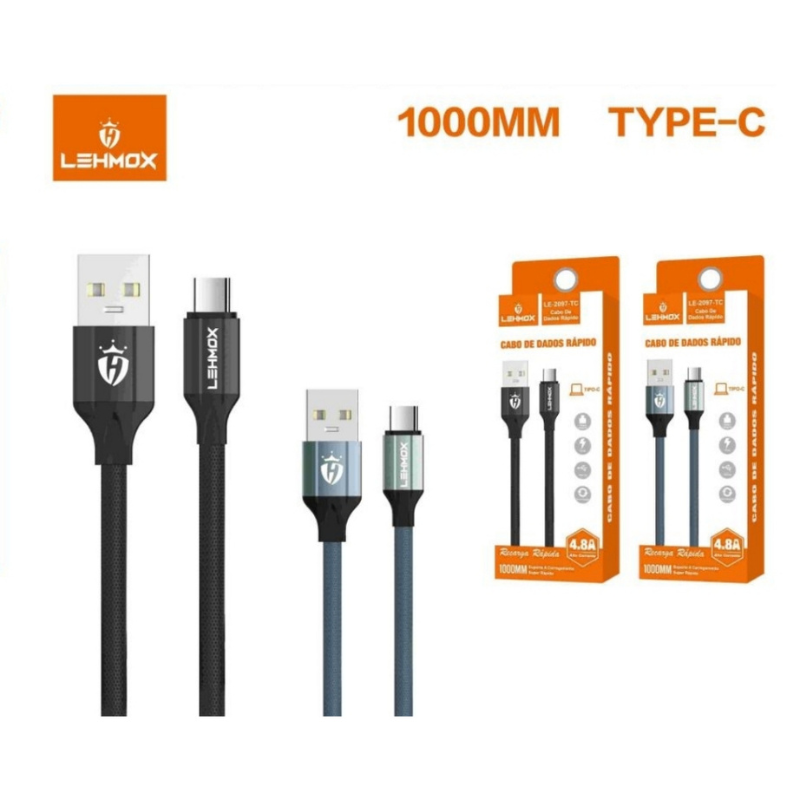 CABO PARA IPHONE 4.8A LEHMOX LE-2097-TC